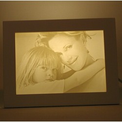 Personalized Photo Carved Lithophane