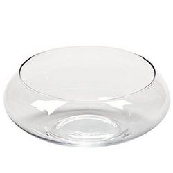 Glass Floating Candle Bowl