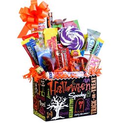 Halloween Chalkboard Retro Candy Gift Basket