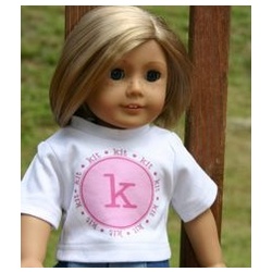 American Girl Doll Personalized Tee