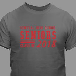 Personalized Seniors Class of T-Shirt