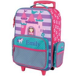Embroidered Princess Rolling Luggage