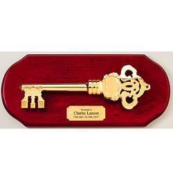 Personalized Key to the City Plaque