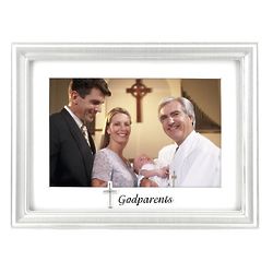 Godparents Baptismal Picture Frame