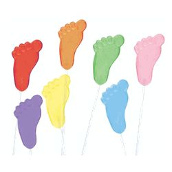 Baby Feet Twinkle Pops in 7 Flavors Assorted