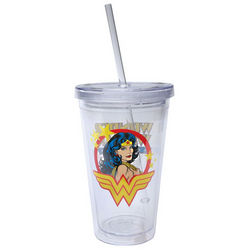 Wonder Woman Acrylic Travel Cup