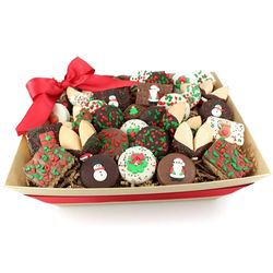 Christmas Chocolate Covered Gourmet Gift Basket