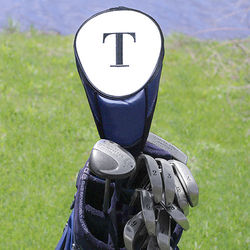Personalized Embroidered Leatherette Golf Club Cover