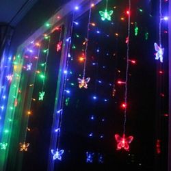 LED Butterfly String Lights Curtain