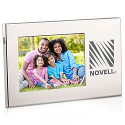 Personalized Logo 3x5 Picture Frame in Silver