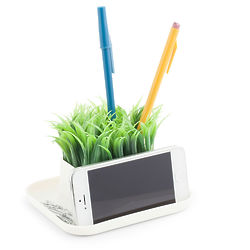 The Grass Is Always Greener Pen and Phone Stand