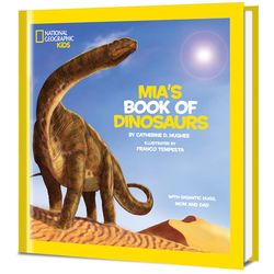 Little Kid's Personalized Book of Dinosaurs
