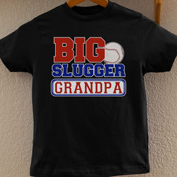 Big Slugger Personalized Adult T-Shirt