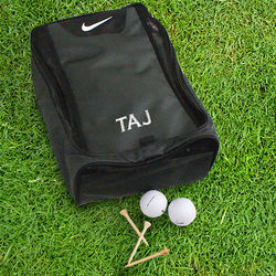 Embroidered Monogram Nike Golf Shoe Bag