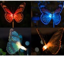 Butterfly LED Solar Power Outdoor Light