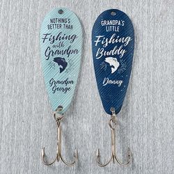 Grandfather's Personalized Fishing Lures
