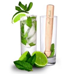 Mojito Glasses with Wooden Muddler