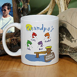 Fishing Buddies Personalized Coffee Mug