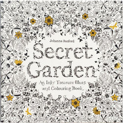 Inky Quest Secret Garden Coloring Book