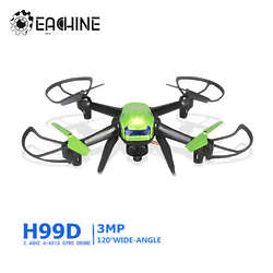 Remote Control Quadcopter with Wide-Angle HD Camera