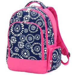 Riley Pink Trimmed Backpack