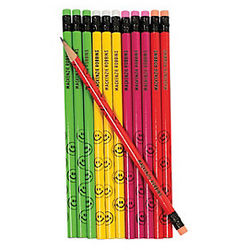 Personalized Smile Face Pencils