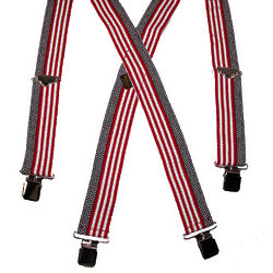 American Flag Suspenders
