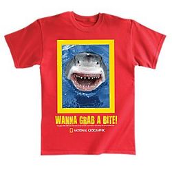 Wanna Grab A Bite! Shark T-Shirt for Adults