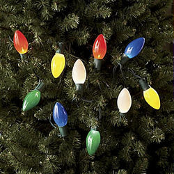 Jumbo Bulb Holiday Lights - FindGift.com