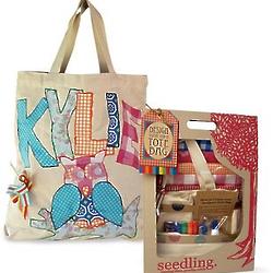 Kids Design Your Own Tote Bag Kit