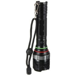 Rechargeable and Zoomable LED Flashlight