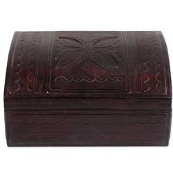 Beautiful Tabun Bit Leather Jewelry Box