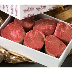 Four 6-ounce Filet Mignons with Gourmet Seasoning