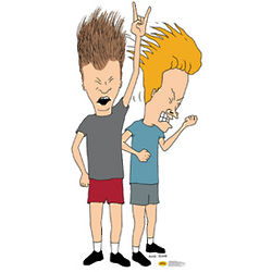 Beavis and Butthead Life-Size Cardboard Movie Standup