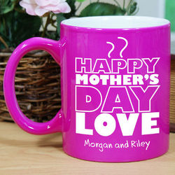 Engraved Mother's Day 2-Tone Mug