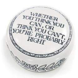 You're Probably Right Desktop Paperweight