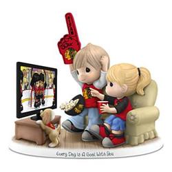 Every Day Is a Goal with You Chicago Blackhawks Figurine