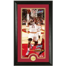 LeBron James Cleveland Cavaliers Mint Bronze Coin Panoramic Photo