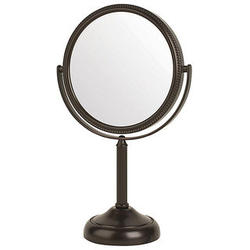 10X Magnification Bronze Vanity Mirror