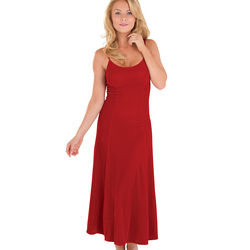 Ruby Velour Gown