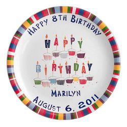 Personalized 11" Birthday Plate