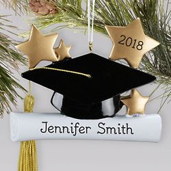 Personalized Graduation Cap Ornament