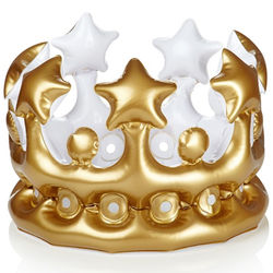 King for the Day Inflatable Crown