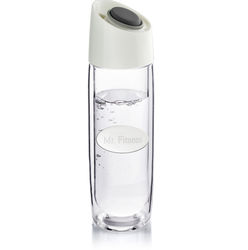 Smart Clear Glass Push Button Beverage Bottle