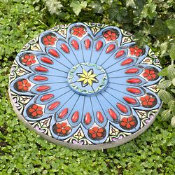 Colorful Flower Garden Stone