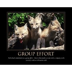 Group Effort Personalized Print