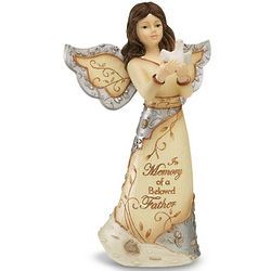 Loss of a Father Sympathy Angel Figurine