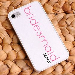 Personalized Classic Bridesmaid Cell Phone Case
