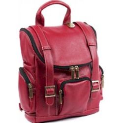 Medium Leather Portofino Backpack