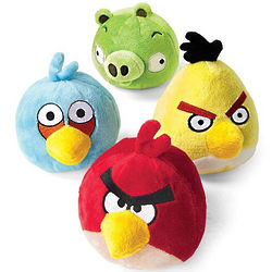 Angry Birds Plushie Toy Set